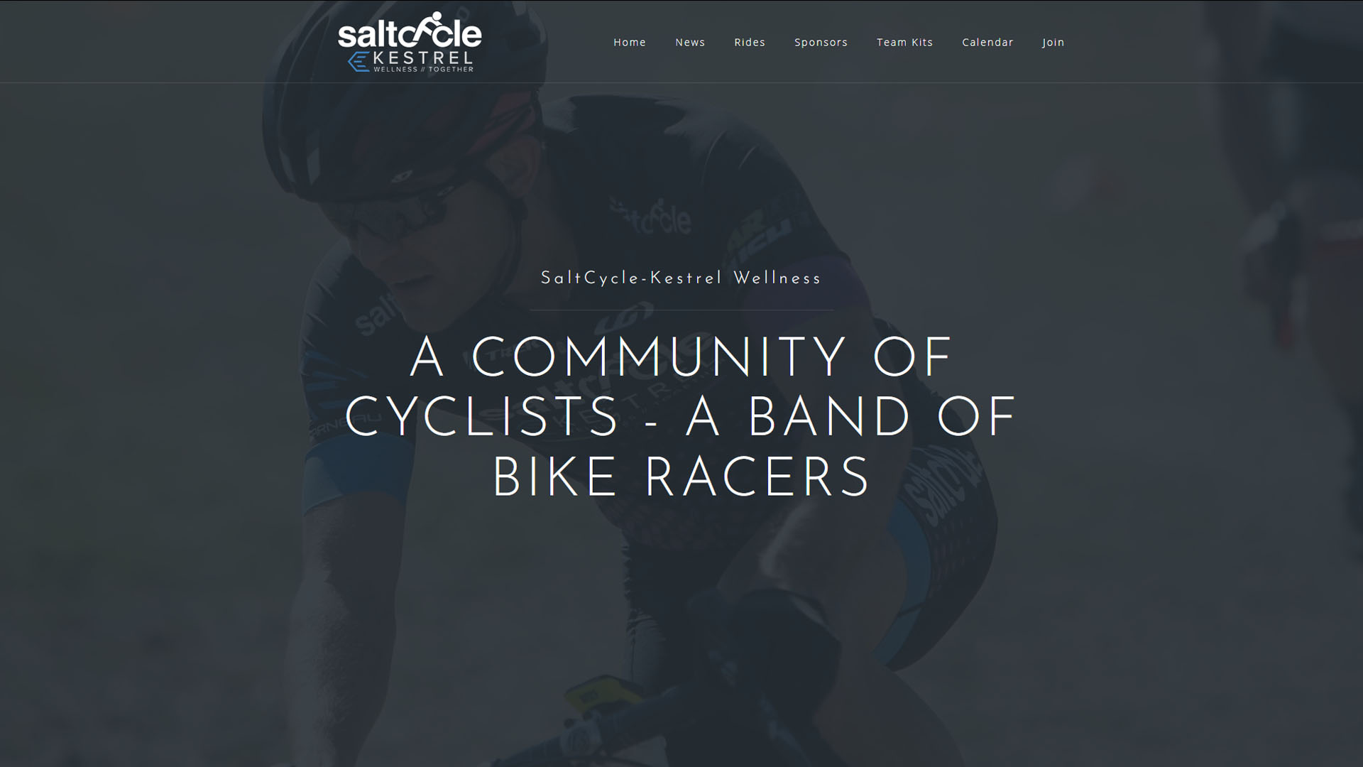 Screenshot of SaltCycleRacing.com